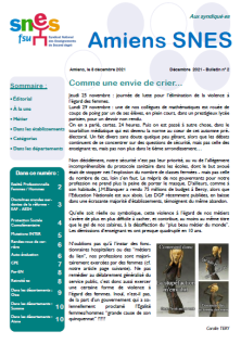 bulletin n¬∞2 d√©cembre 2021