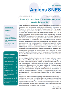 Juin 2019 - Bulletin n¬∞4