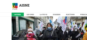 nouveau site internet FSU dans l'Aisne