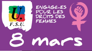 grève du 8 mars 2022 pour les droits des femmes