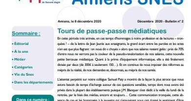 Décembre 2020 - Bulletin n°2