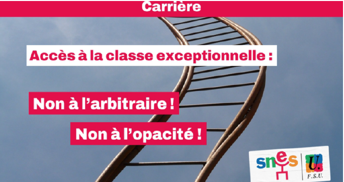 AMIENS Campagne classe exceptionnelle 2024 : les modalités d'accès (…)