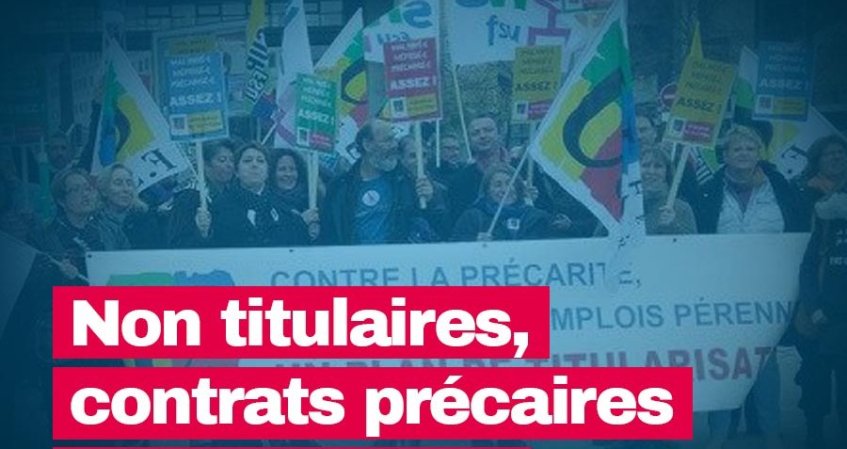 Réunion d'information (en visio) spéciale Non Titulaires 23 novembre 2022