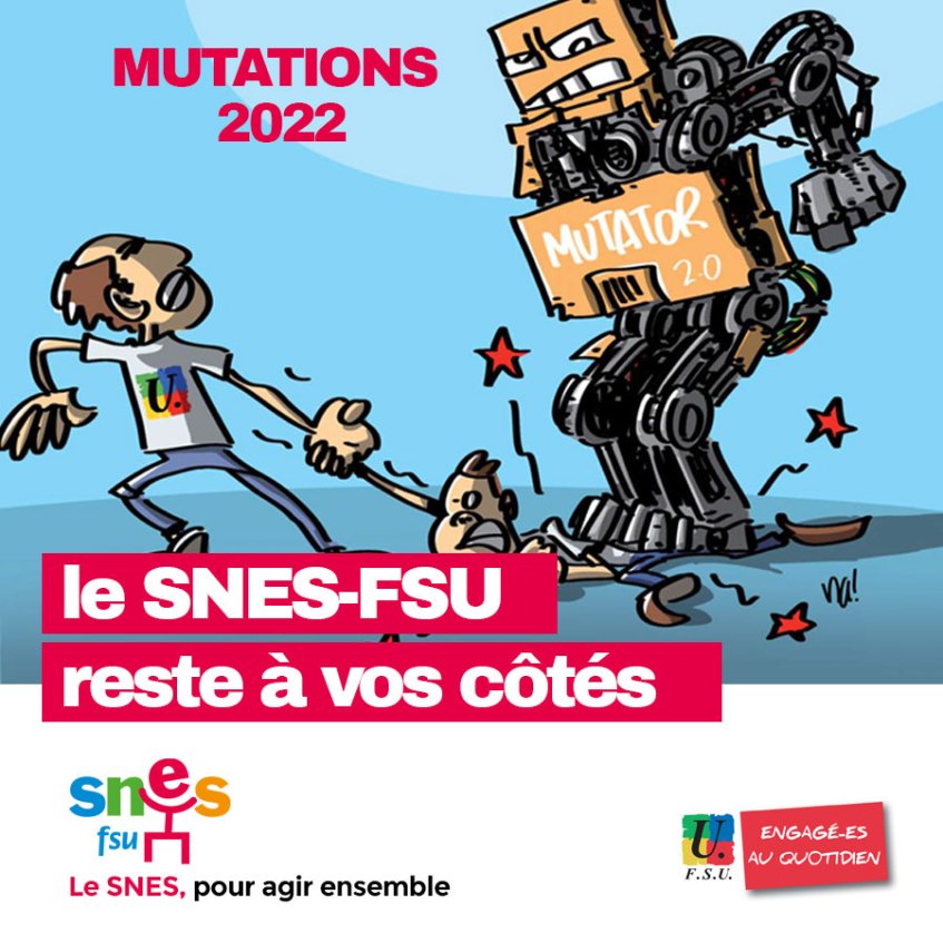 Mutations intra : du 6 au 19 mai, je vérifie mon barème avec le SNES-F.S.U !