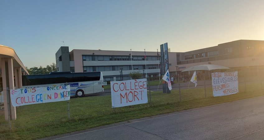 Collège mort à Couloisy !